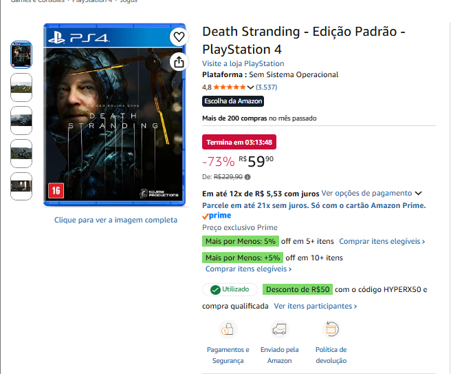 promos_tech's tweet photo. ❗️❗️ Galera últimas horas de Prime day, tem bastante jogo mídia física em promo, aproveitem 

Lista PS4
https://t.co/Z3z22pdzYy
Lista ps5
https://t.co/dDV4umsqUF https://t.co/5EpPZe0g7A