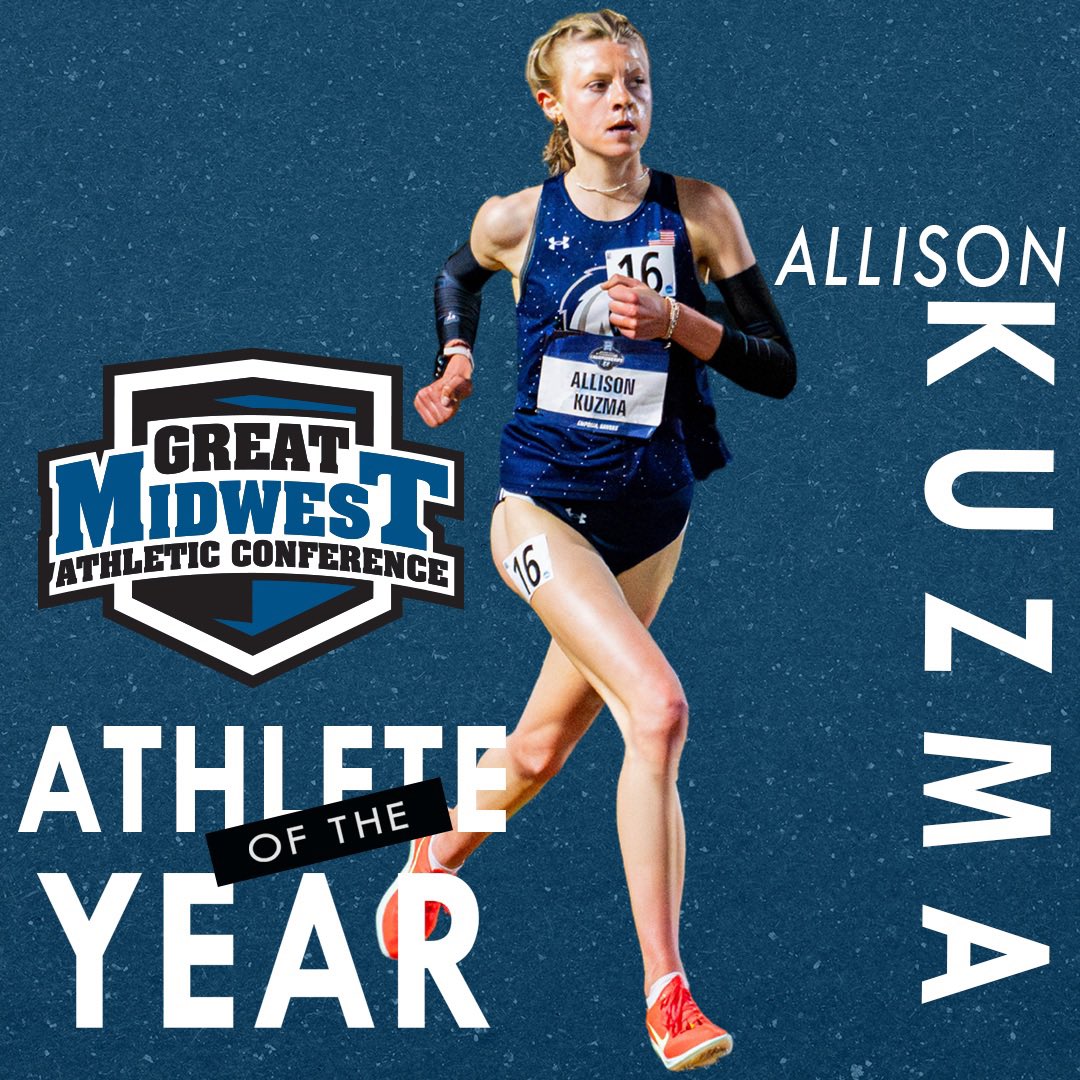 GreatMidwestAC's tweet photo. Your 2026 Female G-MAC Athlete of the Year! 

read more at https://t.co/kKdTemo1K9 

#BeGreat | #MakeItYours https://t.co/xQEr6im6X7