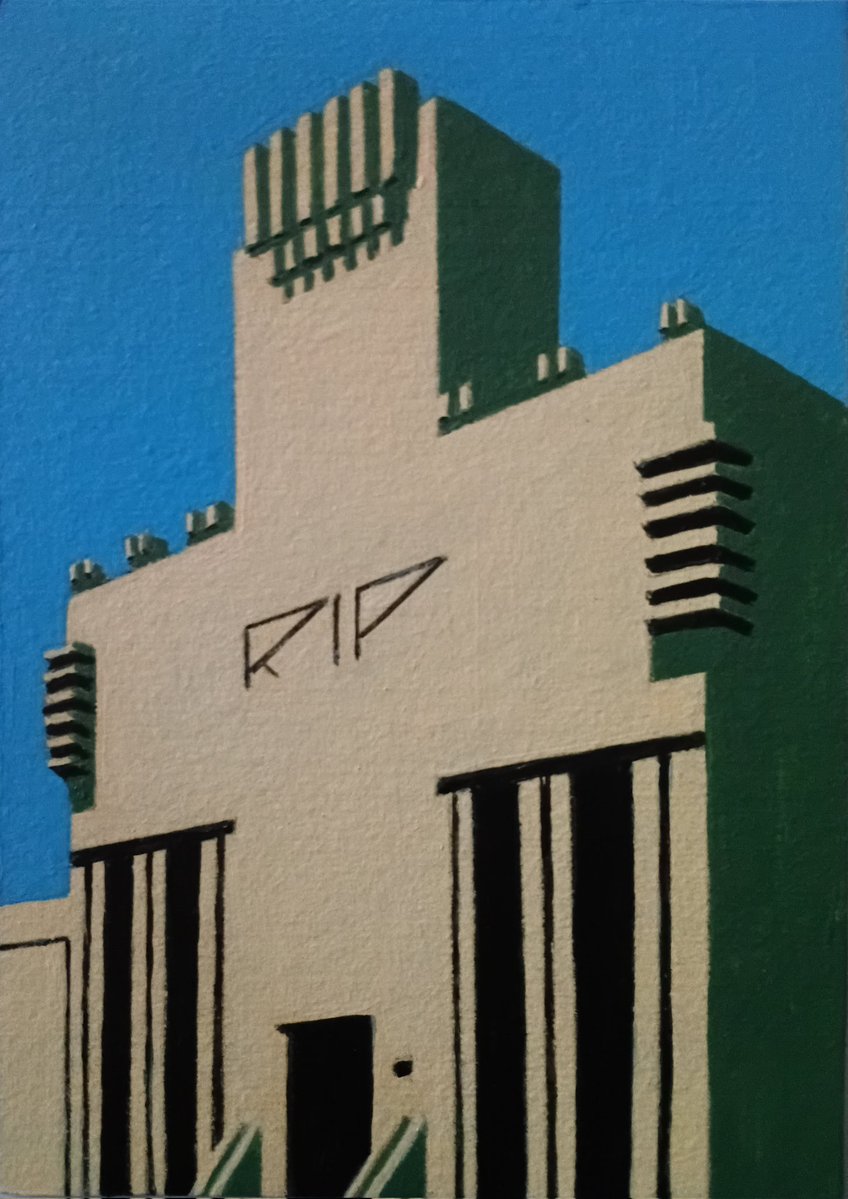 ColucciLuis's tweet photo. A pedido del público, otra pintura del cementerio de Balcarce.
Acrílico sobre cartón 12,5x17,5 cm.
#arte #art #pintura #painting #salamone https://t.co/UvfrN7FOx1