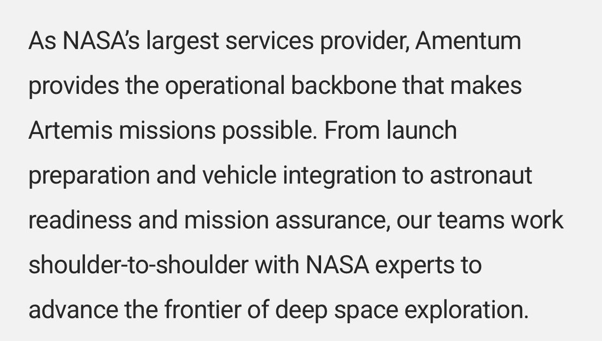 tayvseal's tweet photo. I wonder if they’re gonna start a smear campaign against the NASA astronauts who went on the recent Artemis II mission since the same company helped train them and launched the rocket 🫩 https://t.co/YPdCdikSy5
