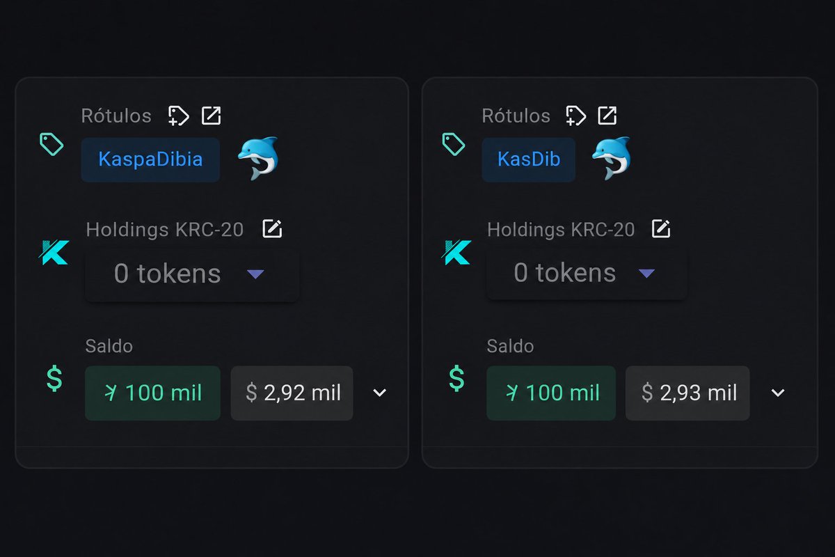 KaspaDibia123's tweet photo. 🐬🐬 Double Dolphin Milestone Achieved! 💚

Today I'm celebrating a personal **Double Dolphin Milestone** in the Kaspa ecosystem.

🐬 Wallet #1: **100,000 KAS**
🐬 Wallet #2: **100,000 KAS**

#kaspa #blockdag #KaspaDibia https://t.co/PSkCNjAHp1