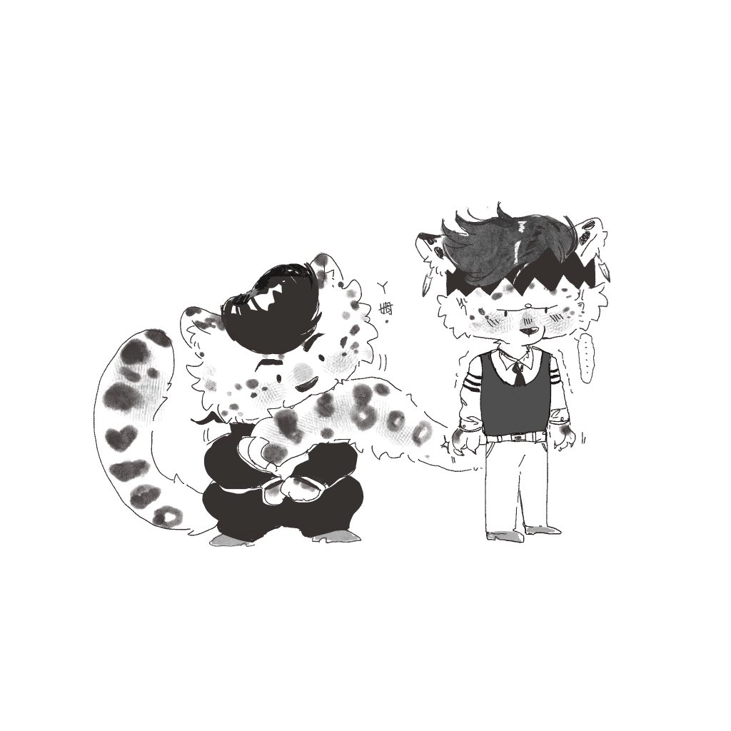 Niniouo1's tweet photo. #仗露 #Josuhan #JJBA #jojo 

Snow Leopard 🐆 https://t.co/0bRxhtXtjR