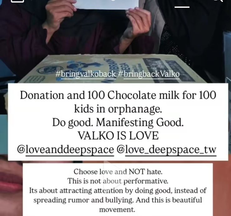 that_p3ppyG1rl's tweet photo. THIS... IS ACTUALLY SO SWEET!! 🥹 I love how much good and support most valko fans/supporters have done to help out other communities! Along with donating to people in need!🫰🏽💖 https://t.co/3pbUMYeRXU