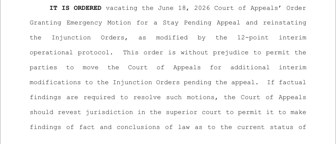 Big win in the Arizona Supreme Court today for election integrity ...