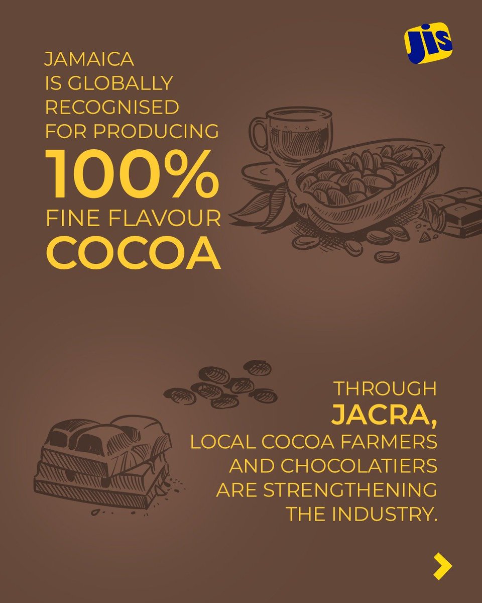 JISNews's tweet photo. In recognition of World Chocolate Day, we're shining the spotlight on our cocoa industry.
Take notes on its functions and benefits to raise further awareness of its value to the agricultural sector.
#JISNews
#JISUpdates
#MOAFM
#StayInformed
#WorldChocolateDay https://t.co/nFsRrAexDX