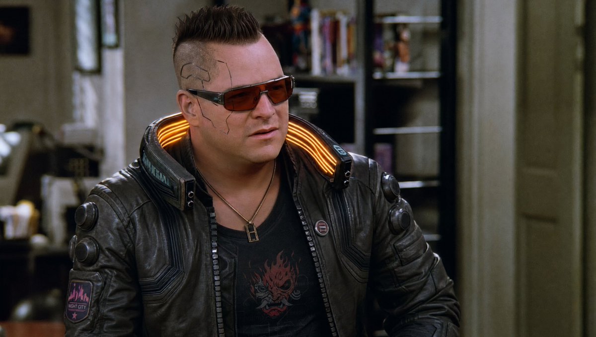 theBW7's tweet photo. Ohh I think you guys aren't ready. Little cyberpunk maybe? 

"See Johnny it's this thing that pops up all the time. I gotta meet this chick at embers or something."

"And do you want to meet this chick?"

"Maybe?" https://t.co/dsscUl9SNt
