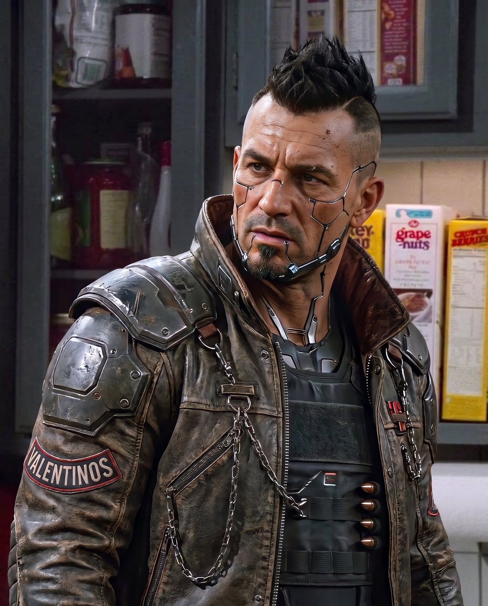 theBW7's tweet photo. Ohh I think you guys aren't ready. Little cyberpunk maybe? 

"See Johnny it's this thing that pops up all the time. I gotta meet this chick at embers or something."

"And do you want to meet this chick?"

"Maybe?" https://t.co/dsscUl9SNt