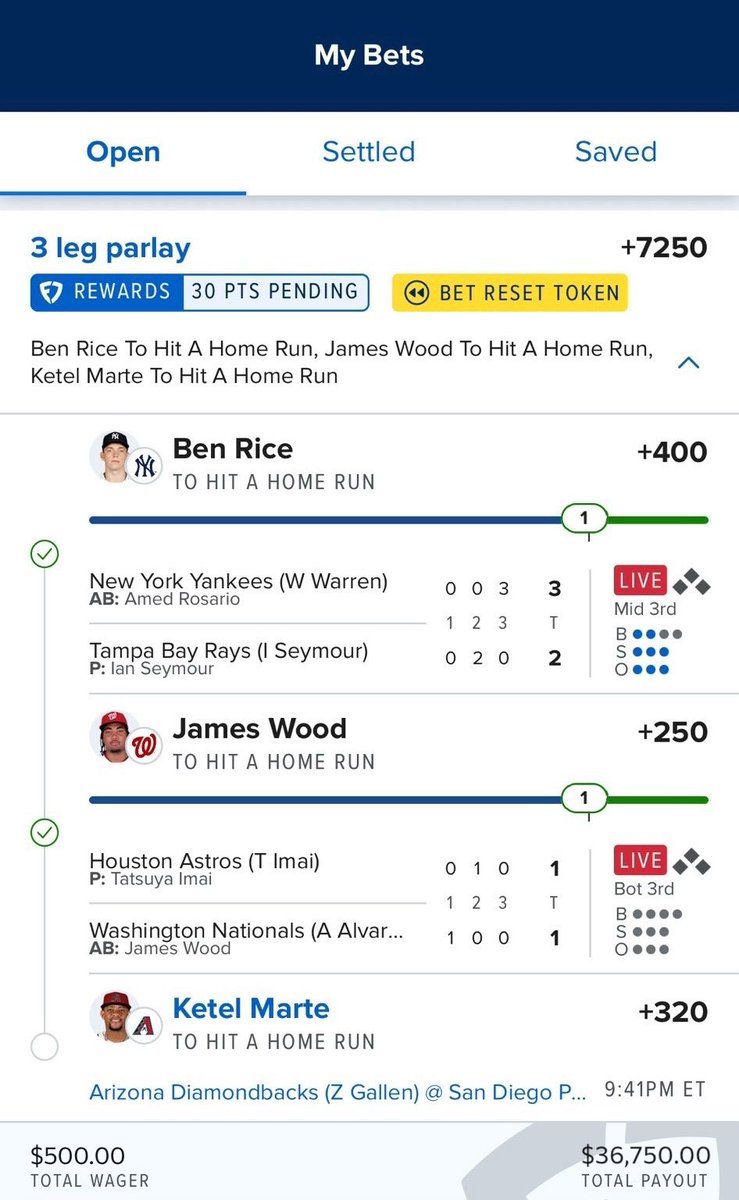 rolexteo1's tweet photo. Ben Rice ✅
James Wood ✅

$500 TO 5 PEOPLE WHO LIKE AND RETWEET IF MARTE GOES YARD TO CASH OUT ME AND THE CORD 🚀🔥 https://t.co/bM4CCJx1Ru
