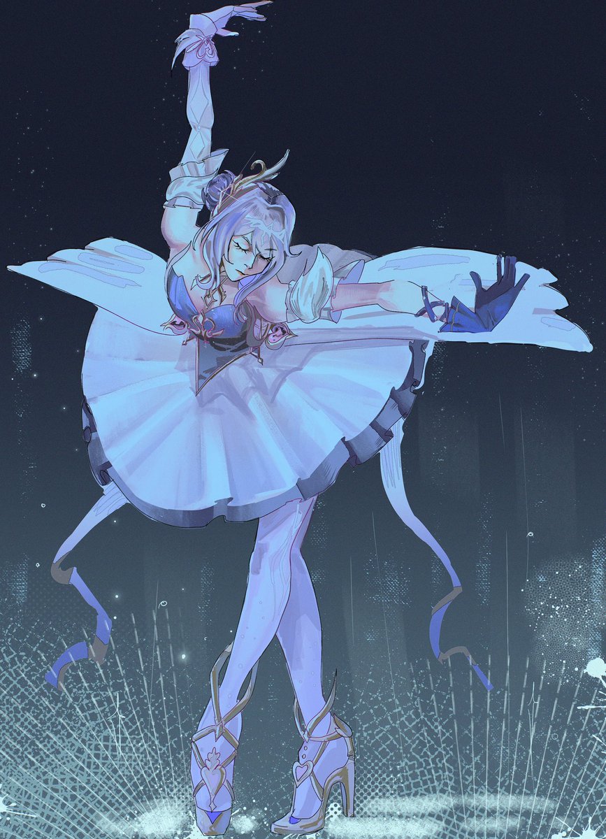 lasdgdst's tweet photo. #odette #genshinimoactart https://t.co/C8XXBjfZKp