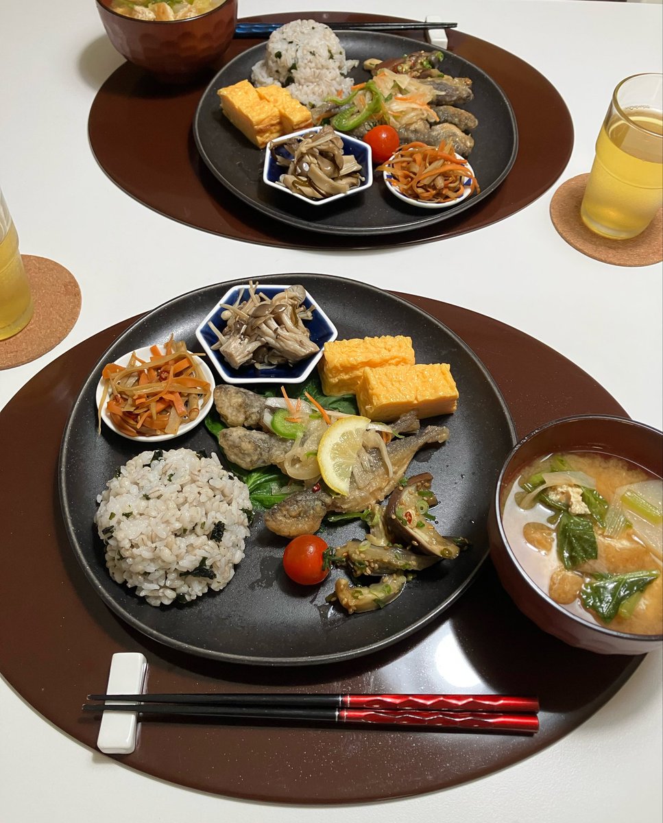 jigenryu's tweet photo. 最近のごはん

作り置きの
常備菜で
にぎやかな
食卓
盛り付けも楽し

#五行歌 https://t.co/Q8k8PoGy0Z