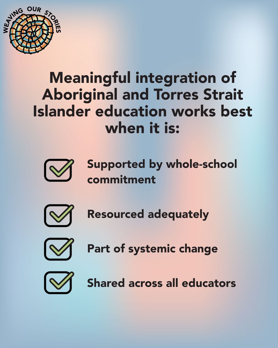 ngarrngga's tweet photo. To reduce the burden of Colonial Load, Educators must engage in ongoing reflexive practice supported by professional development &amp; access to reliable resources. This isn't about individual teachers carrying the load - it's about institutional investment: https://t.co/fGPPFWdEdj https://t.co/sXQmWOPyXA