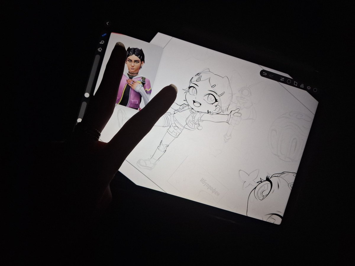 PoisonToad21485's tweet photo. @2nd_zoeyy Process ✍️ https://t.co/S0BRfF70RG