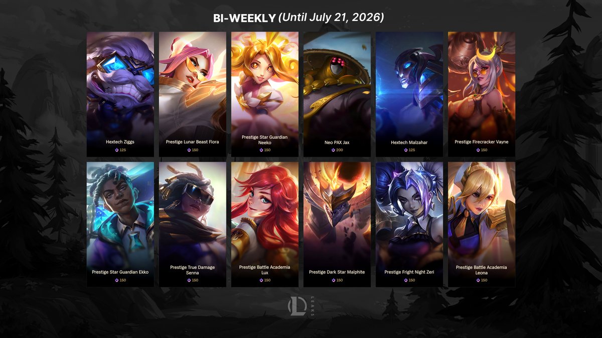 League of Legends Leaks & News tweet media