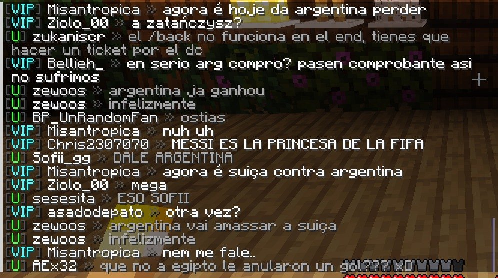 asadodepato's tweet photo. Quiero sumar esto q estuvo pasando también en el chat del mismo QsmpLive 🤷‍♂️
El lugar menos indicado para q pasen estas cosas, literalmente no podes estar en la comunidad Q si vas a ser xeno, es todo lo contrario a lo que se busca, la idea es unir, no separar, menos por un deporte https://t.co/HJ67PqIUTi