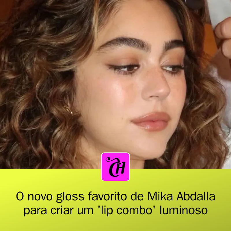 CAPRICHO's tweet photo. ✨💋 Conheça o novo 'lip combo' de Mika Abdalla, a it girl de Off Campus! Descubra quais produtos a make-up artist Emily Cheng usou para criar esse brilho impecável! 💄😍 Quem também quer testar essas cores? #MikaAbdalla #Beleza #LipCombo

https://t.co/zQ2zoGC5Ir https://t.co/xdefZ9Qcc5