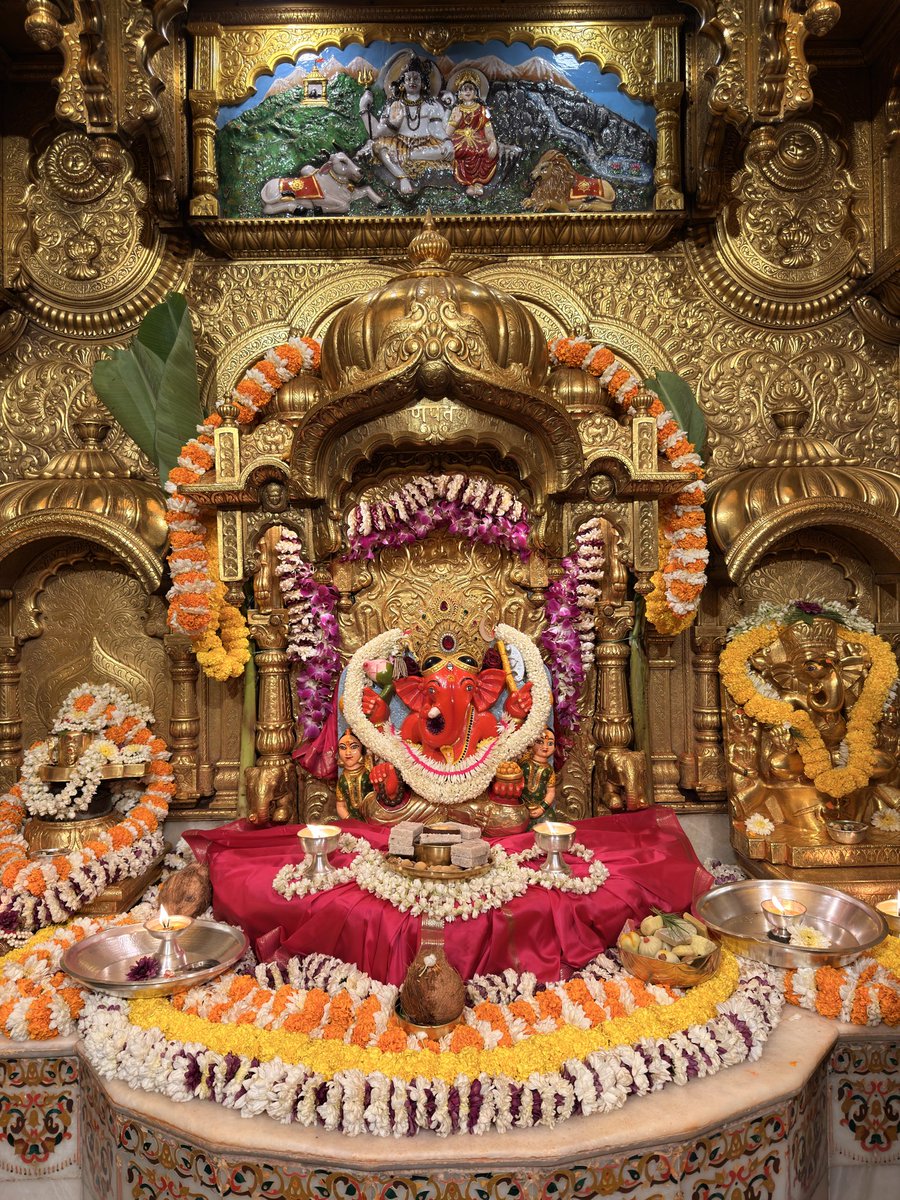SVTMumbai's tweet photo. 🙏 गणपती  बाप्पा मोरया 🌺मंगलमूर्ती मोरया 🙏०८/०७/२०२६
🙏Ganapati Bappa Moraya 🌺 Mangalmurti Moraya  🙏08/07/2026 https://t.co/FGhtQ4z3Uc
