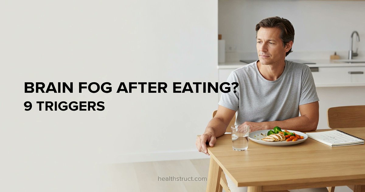 HealthStruct's tweet photo. Brain fog after eating isn’t random. It’s often blood sugar swings, histamine/additives, dehydration/electrolytes, or a post‑meal BP drop—plus sleep as the amplifier. https://t.co/Xrr3SJrAZh
#BrainFog #BloodSugar #Histamine #Hydration #FunctionalMedicine https://t.co/DgHcjADh2k
