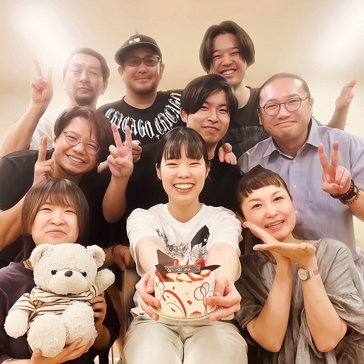 ichihara_nanami's tweet photo. めっちゃ真剣に稽古してて「あ、BGMまちがえてらぁw」って思ってたら
ケーキ出てきて嬉し恥ずかしサプライズでした🥺🫶✨

めちゃくちゃしっかりサプライズされました笑笑
本当に本当にありがとうございます🫶🫶🫶🫶🫶🫶🫶🫶🫶🫶🫶🫶🫶🫶🫶🫶🫶🫶🫶🫶🫶🫶🫶🫶🫶🫶🫶🫶🫶🫶🫶 https://t.co/DhUeCLtio9