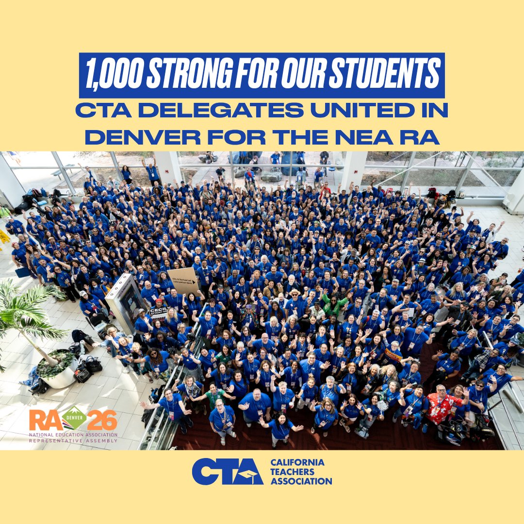 California Teachers Association tweet media