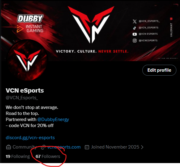 VCN eSports tweet media