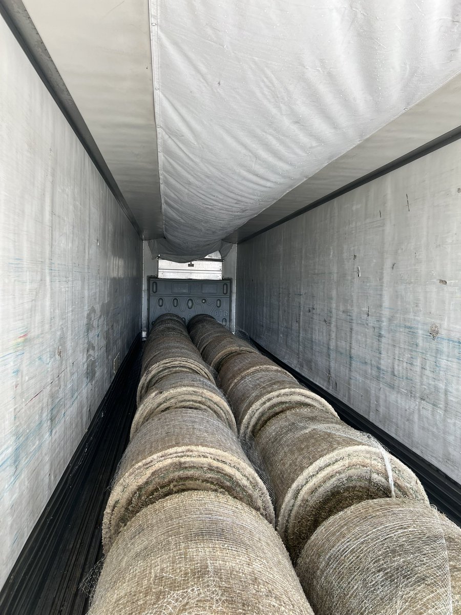 WinsteadMatrix's tweet photo. Matrix is rolling out again — with loads headed to two different locations and delivering the same trusted playability our partners count on.
Another busy day keeping projects moving and fields performing. #sodonplastic #natural #sandbase #grass #turf #loyalty @Tahoma31Bermuda https://t.co/vadLOhg82G