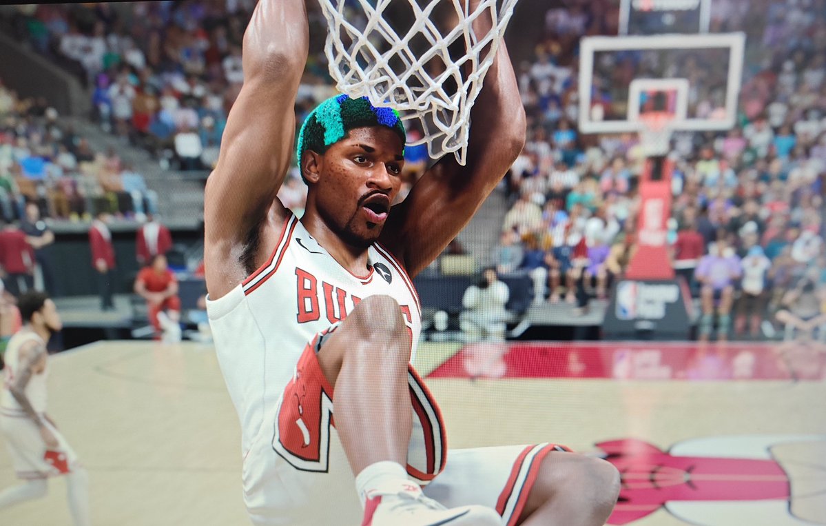 WorldWolf0009's tweet photo. ロッドマン完成
99になったので次育てる👐

髪色変えれない😭

#NBA2K26 https://t.co/GjVdmr3jWm