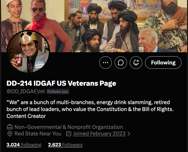 JayJosephVet's tweet photo. Join these 4 United States Veterans in assisting them as they build a foundation

@kaydenmichaels US Army Vet

@skid_willy USMC Vet

@DD_IDGAF_Vet US Army Vet

@MasterHolly77 Retired US Army

Do you have a spot for them and meet some great new friends? https://t.co/9bekChp08O