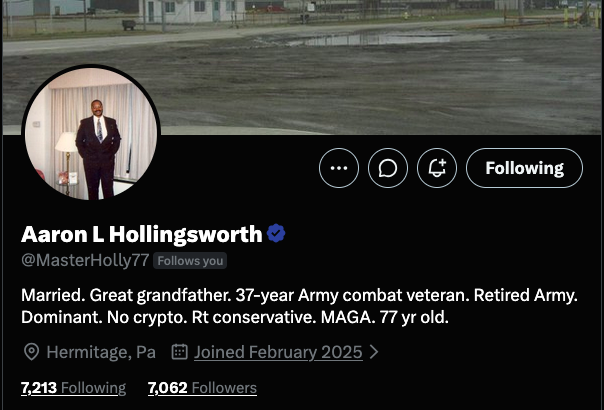JayJosephVet's tweet photo. Join these 4 United States Veterans in assisting them as they build a foundation

@kaydenmichaels US Army Vet

@skid_willy USMC Vet

@DD_IDGAF_Vet US Army Vet

@MasterHolly77 Retired US Army

Do you have a spot for them and meet some great new friends? https://t.co/9bekChp08O