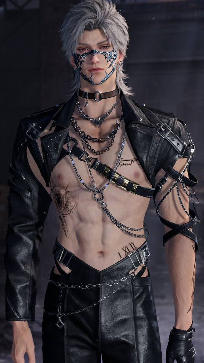 greylikeawarden's tweet photo. it seems it’s not only Rafayel’s skin but everyone’s! they’ve changed Sylus and Caleb too (I don’t have others to check unfortunately) https://t.co/o2xOFi9A6o