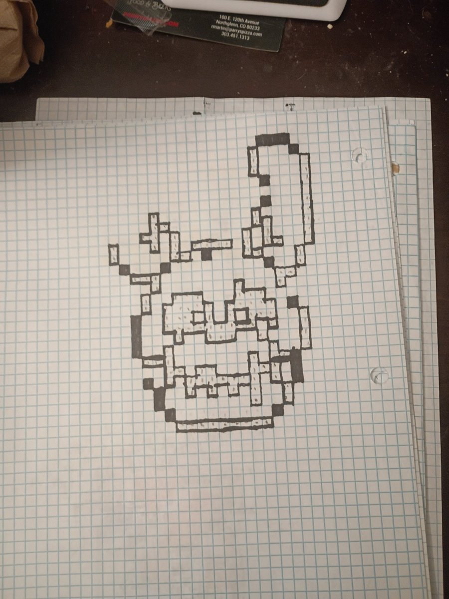 REALhailsNash's tweet photo. The process that takes ten years 😭 (I got the reference on Pinterest if anyone wants it, and yes, I missed up hi left ear a little bit… #fnaf #pixelartㅤㅤㅤㅤ https://t.co/Yows9zeg8W