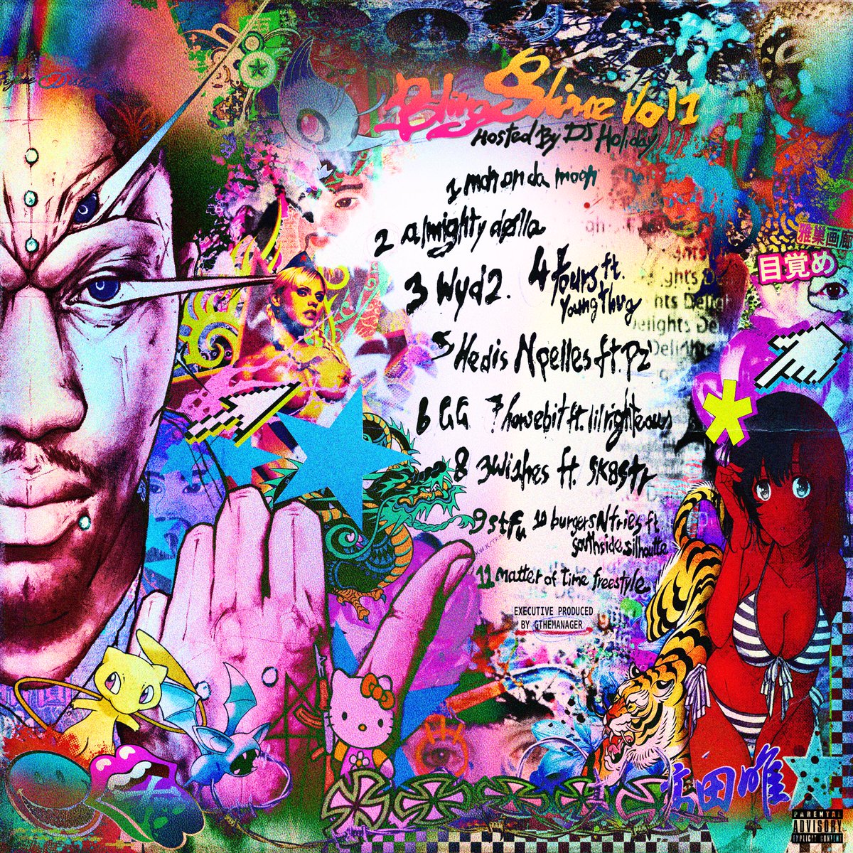 blingbloa's tweet photo. BLING SLIME VØL 1 
12 AM. TØNIGHT https://t.co/VEDafab7No