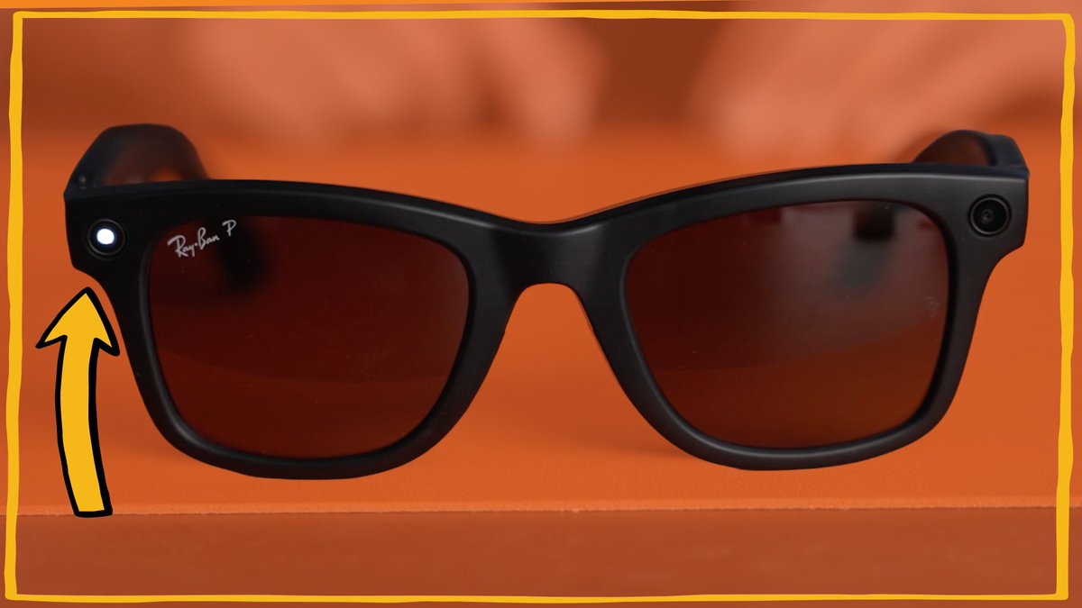 JoannaStern's tweet photo. News! Meta is rolling out a mandatory software update for its Ray-Ban Meta glasses that directly addresses our reporting from last month.

If the glasses detect that the recording LED has been physically tampered with or drilled out, the camera will be disabled. https://t.co/1RSJKEBriz