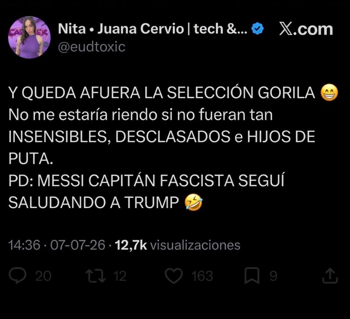 NikiNikitaLiana's tweet photo. Que feo odiar a tu país, q triste ser Kuka https://t.co/0D4KbFvm4M