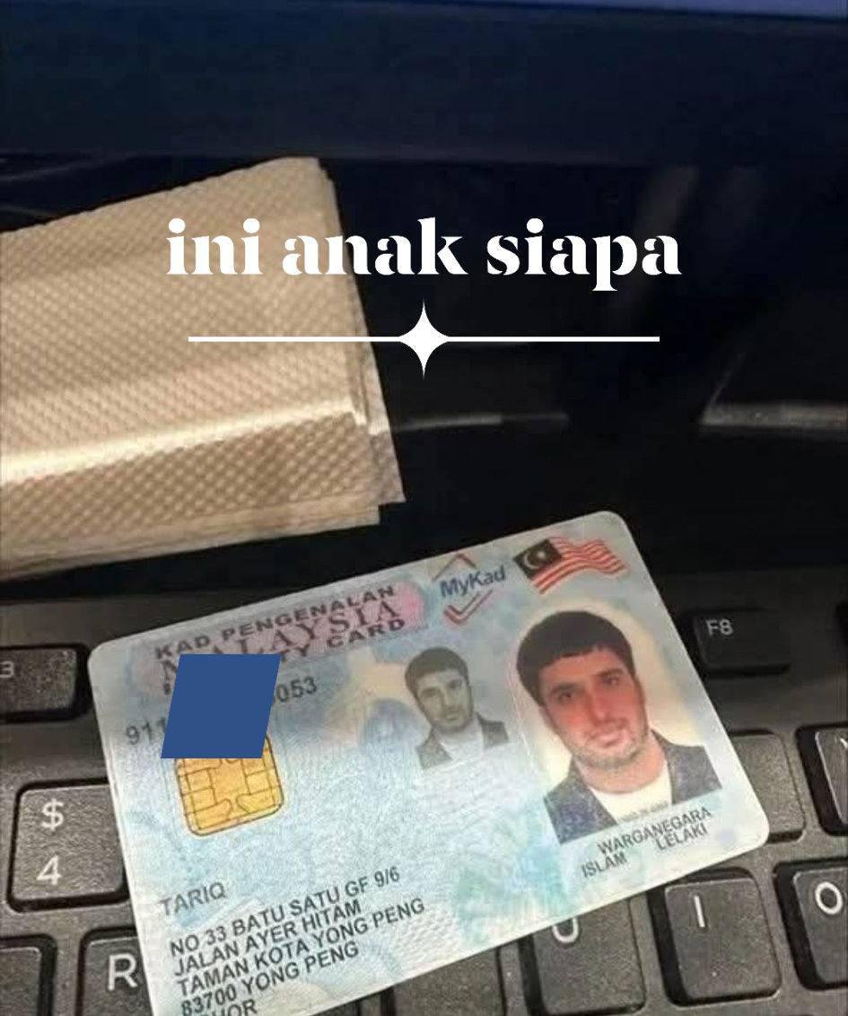 update11111's tweet photo. TULAR  SEKEPING IC YANG TIADA NAMA BAPA!!!
Heran jugak kan ic tak ada nama bapa...
ada kah ini ic palsu atau Pon tidak..
SIAP DAPAT SARA...
 ada sapa yang ic macam ni tak dekat Malaysia...
#malaysiaviral #infoterkini #malaysiaboleh #malaysia #MalaysiaMadani https://t.co/AK98HMl4L8