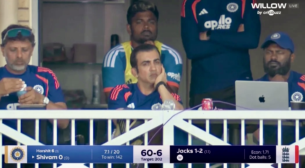 renjitg's tweet photo. When leadership at the top falters, the performance on the field inevitably crumbles. Continuous loses for @IndianCricketTm now is culmination of a biased selection. Benching @IamSanjuSamson the world cup winner is nothing by utter unprofessional approach by the selectors. https://t.co/WK3MmVYKDq