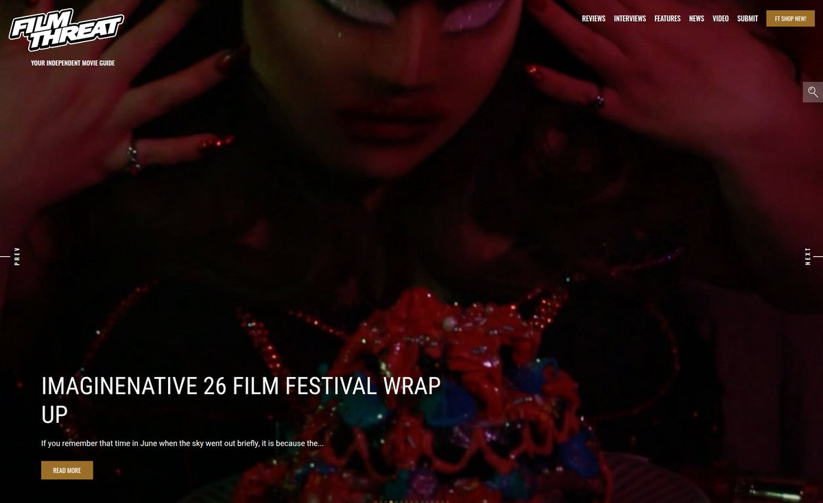 FilmThreat's tweet photo. “…it blew the shell off Turtle Island, blocking the sun.” Michael Talbot-Haynes recaps and wraps up his time at the 2026 @imagineNATIVE.
https://t.co/04CZvlWX23 #imagineNATIVE #FilmThreatimagineNATIVE #imagineNATIVE2026 https://t.co/Xol28BHZ9j