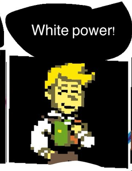 TulparNurse's tweet photo. why did he say this #Deltarune #TrickyTony https://t.co/sCIGB3vRFK