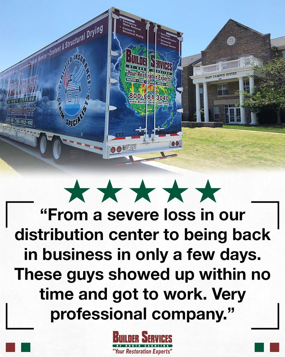 builderservnc's tweet photo. We'll always go above and beyond for you!
Contact us 24/7/365 at (800) 961-3040
#BSNC #restoration https://t.co/zstY3Hbsdk
