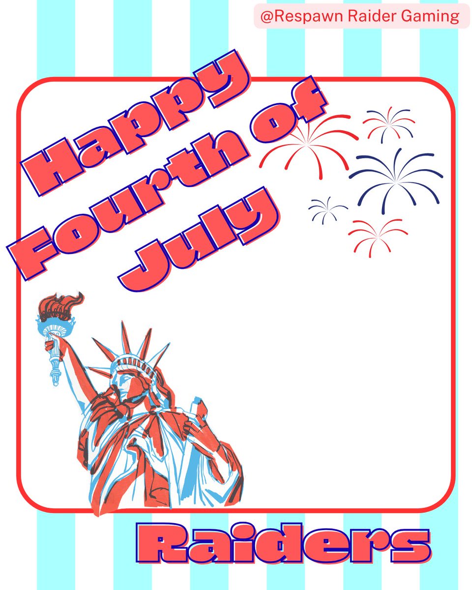 Respawn_Raider's tweet photo. Late Happy Fourth of July ❤️🤍💙 https://t.co/Cx9xi0RpAR