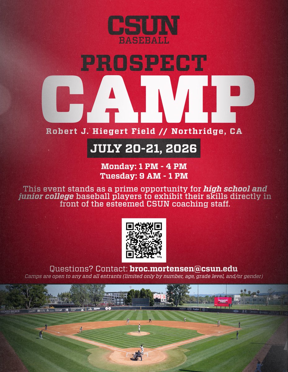 CSUN Baseball tweet media
