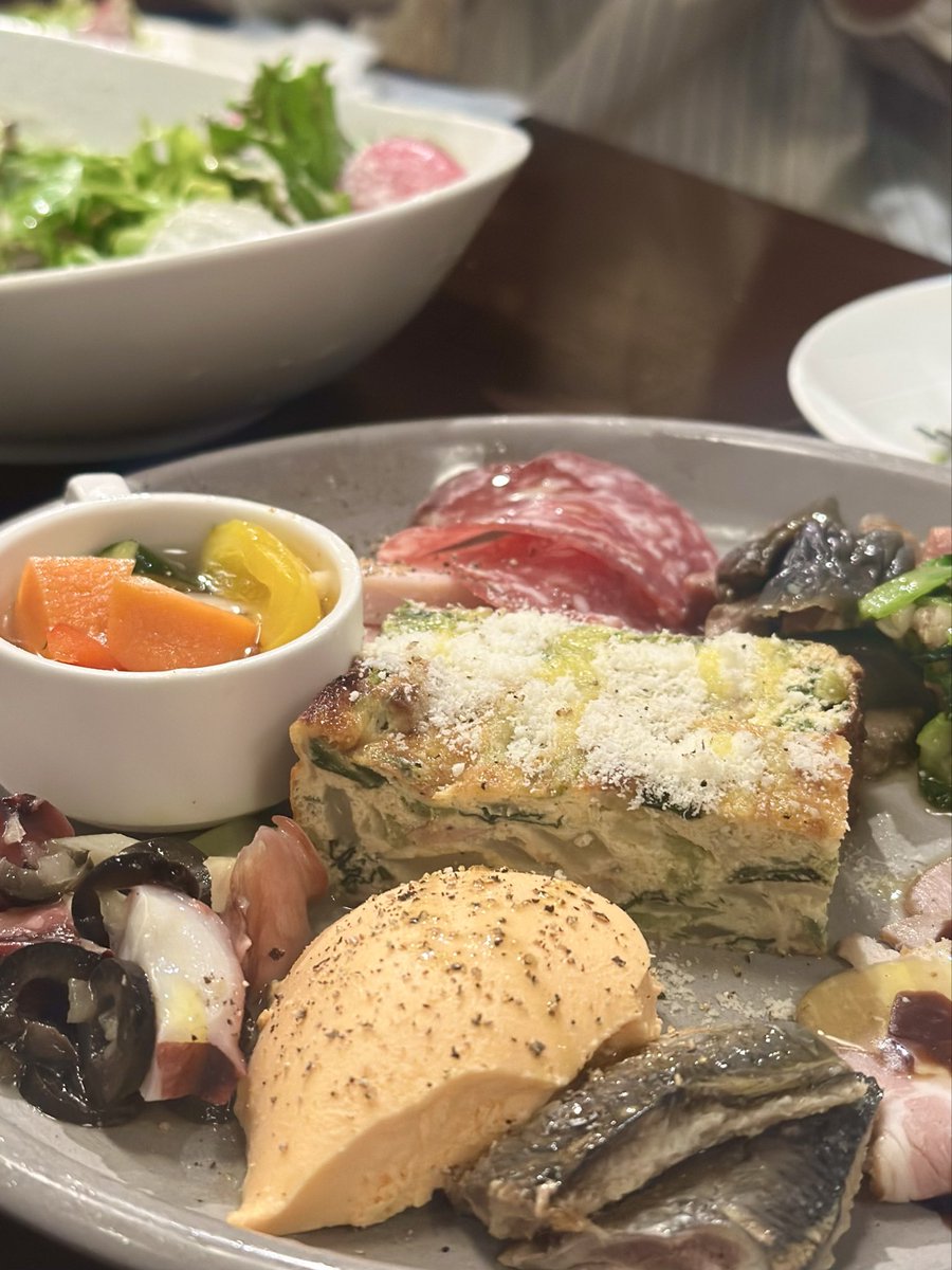 gma_web_sachi's tweet photo. 前期でXチーム賞をいただいたので、2回目の「イタリア食堂 Ricco21 kagurazaka」へ行ってきました！
2週間前とコース内容が変わってて楽しめました☺️美味しかったです😋
#企業公式相互フォロー #企業公式つぶやき部 https://t.co/ZJnxR91ox3