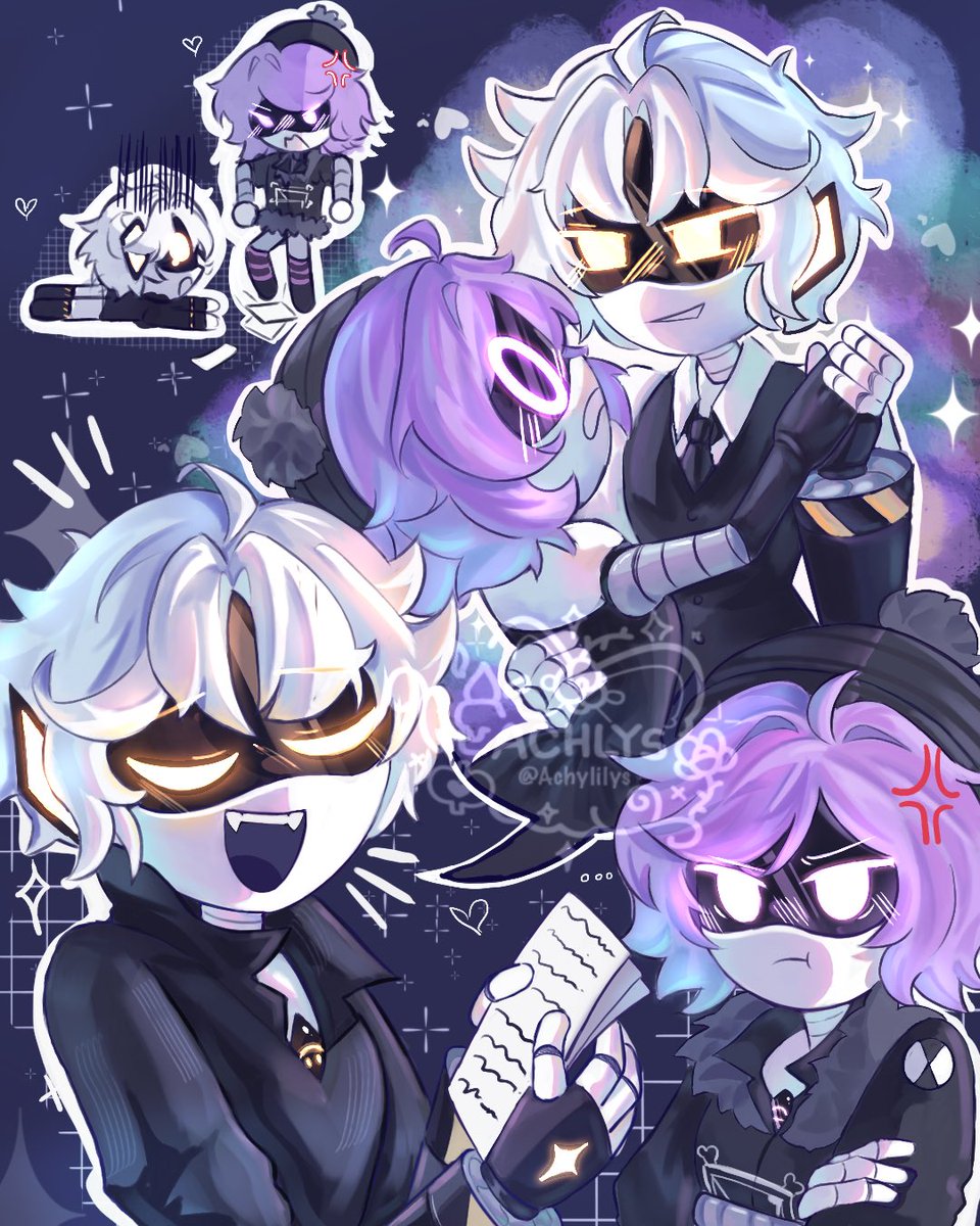 Achylilys's tweet photo. Attack for @OVoice24233  
#artfight2026ㅤ #murderdrones https://t.co/8AhwvxTb8z