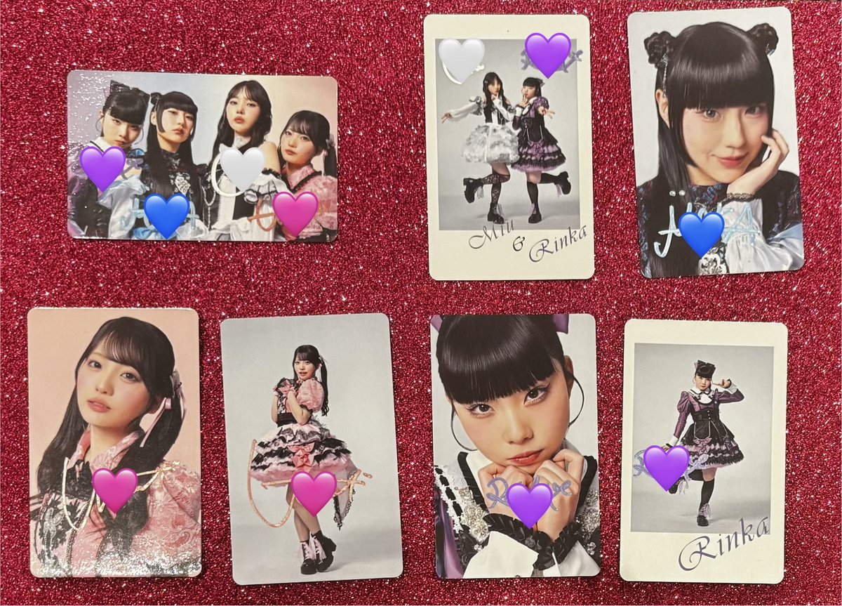 LillaMerch's tweet photo. I got 7 signed cards!! I couldn’t be happier. I even got a group sign 🥹 best day of my life 

#ふぁんとむらんど #ファントムシータ https://t.co/ZNFwgqlQFV