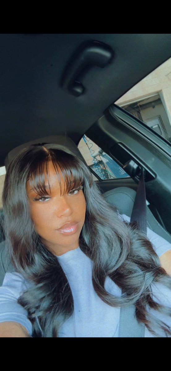 _Queentrice's tweet photo. My first time trying bangs &amp; I loved it. https://t.co/APNLh3viCM