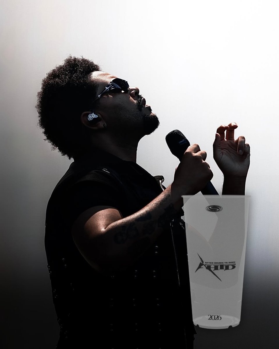 QGTheWeeknd's tweet photo. At The Weeknd's show in Paris, there will be a reusable cup themed around the tour, which can be reused simply by washing it, preventing the accumulation of waste ♻️🇫🇷 https://t.co/mRKEKoyTyd