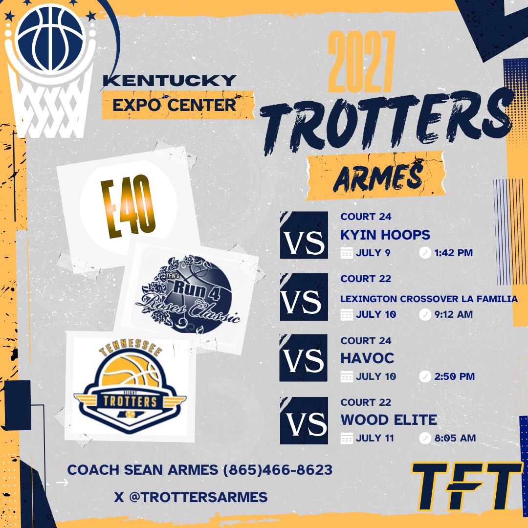 TrottersArmes's tweet photo. 1 Team. 53 offers & counting. 3 kids already committed to play at the next level. Our last @TFNsRun4Roses competing in the @Elite40League.  This group has been a joy to coach & watch them grow. 💙 each of them. Gonna miss the ones not with us this week. Let’s get it one more time! College coaches…if you want winners…. meet us there. @NE2K_Rich @_BlakeDerrick @MMBR_CoachGBell @mosesk225 @riseupsports1 @MeadeHoops @JrAllStarBB