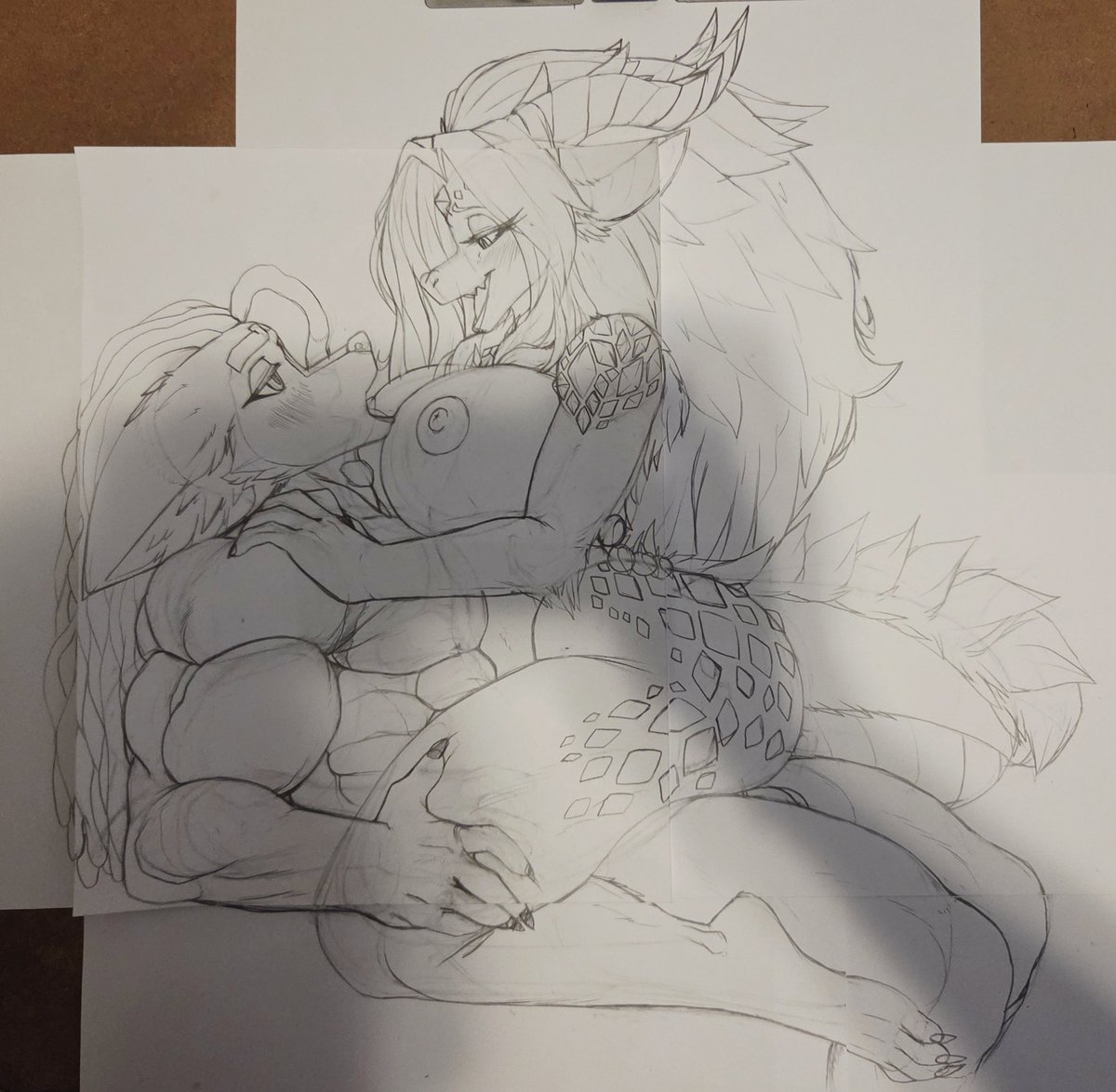 HarmonyDescent's tweet photo. WIPs for @SoFurryAI https://t.co/sDTU3VXwka