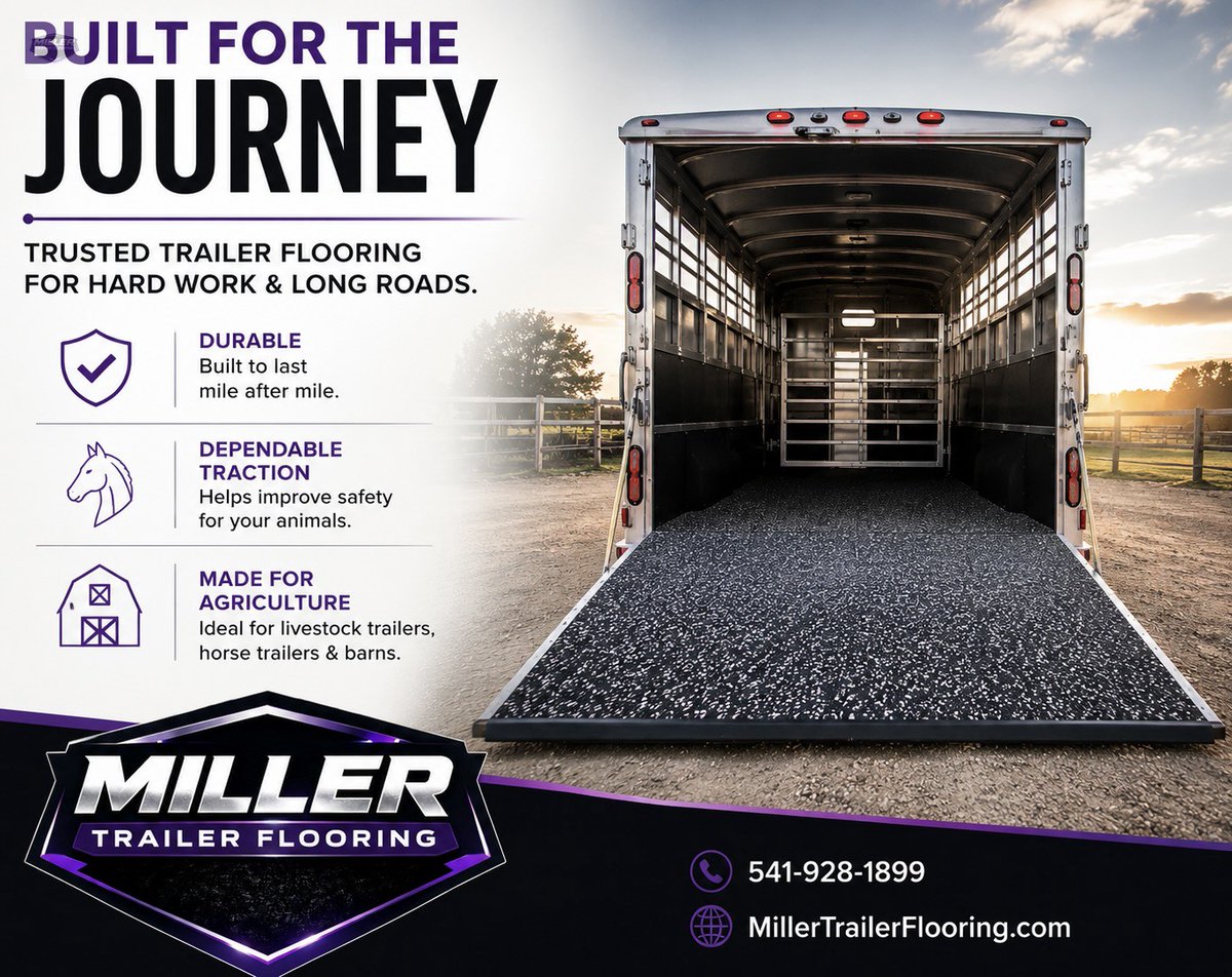 MillerTrlFloor's tweet photo. Upgrade your trailer with WERM Flooring for dependable traction &amp; durability. 
📞541-928-1899 
🌐 https://t.co/01Kz3dQmea 
#TrailerFlooring #Oregon https://t.co/jSgIYpDl9d