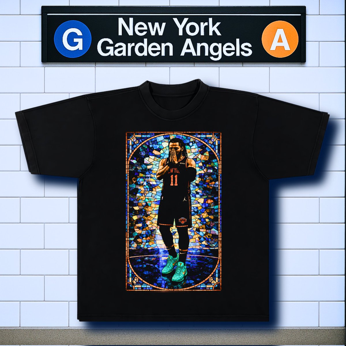 knickshomer's tweet photo. Ev's legendary quote... "Everybody is better than Jalen Brunson until it's time to be better than Jalen Brunson"....
I watched my guys quote her ripped off, turned into merch and everything in between...so we did the REAL one for the NYKX community. 
Dropping Tomorrow... https://t.co/N2rACF07j6