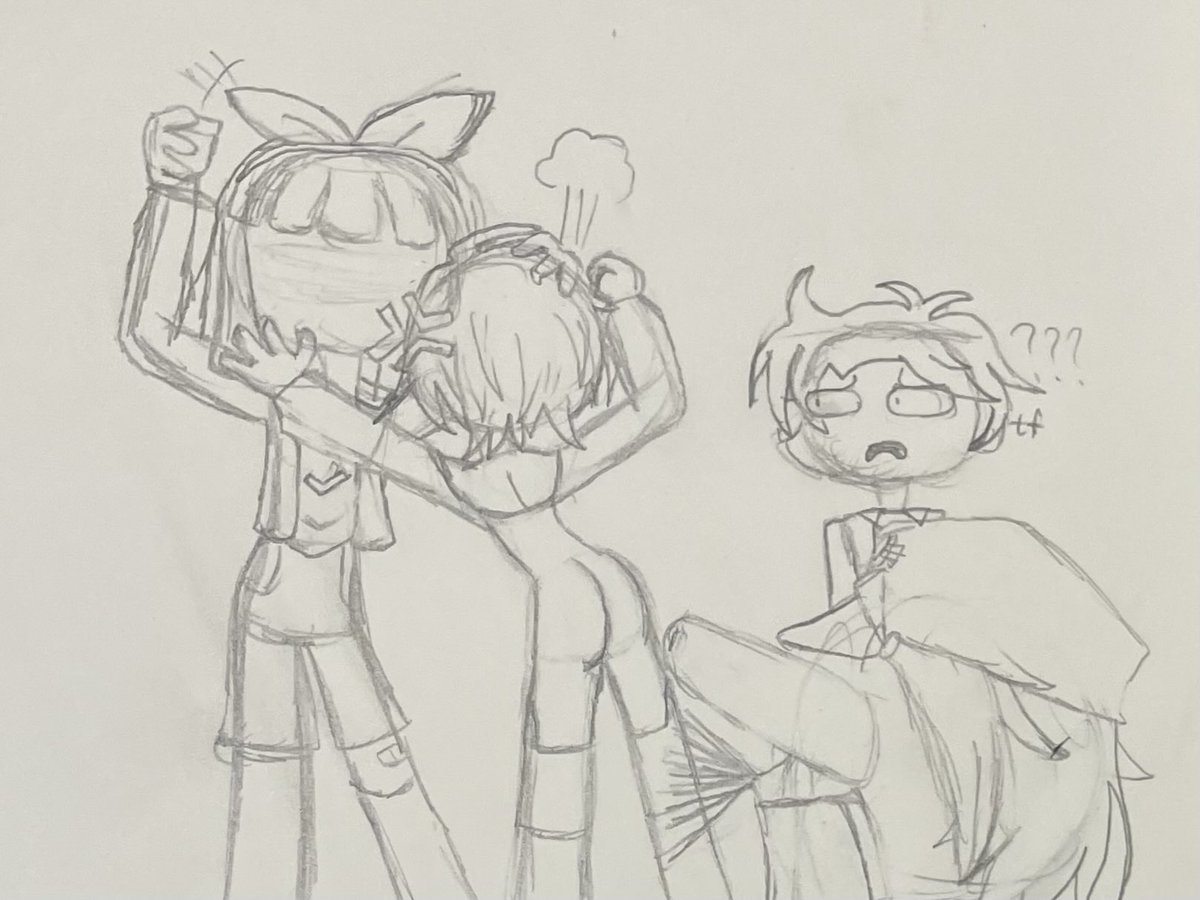 Macina666's tweet photo. Y’all this is satire

(Yeah that’s Kinji, Tsurugi, Kisaragi and Maeda wearing outfits that based on other FNF characters) https://t.co/9vGOFgyi7j